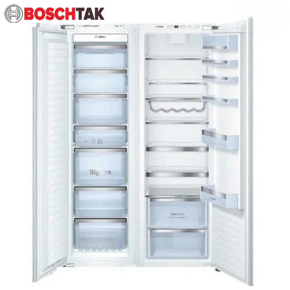 یخچال فریزر دوقلو توکار بوش مدل KIR81AFE0-GIN81ACF0
