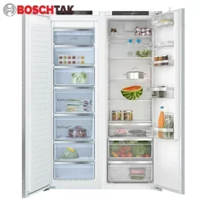 یخچال فریزر دوقلو توکار بوش مدل BOSCH KIR81AFD0M-GIN81AEE0M
